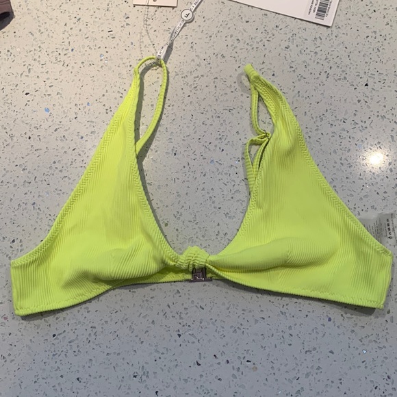 white fox swim bikini top - Picture 1 of 3